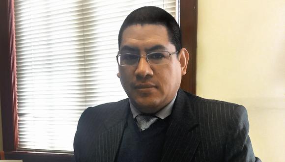 Reynaldo Abia Arrieta. Fiscal anticorrupción (USI)