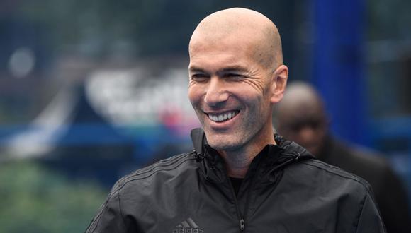 Zinedine Zidane comentó sobre las llegadas de los nuevos jugadores al Real Madrid. (Foto: AFP)