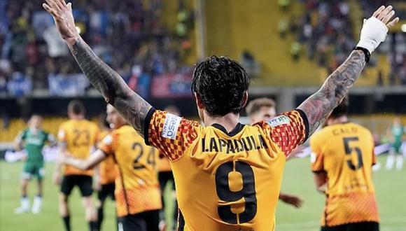 Gianluca Lapadula analizó su actuación tras el Benevento vs. Pisa. (Foto: AP)