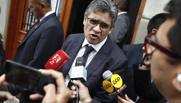 José Domingo Pérez defendió recurso de aclaración formulado por Marco Palomino. (Foto: César Campos / GEC)