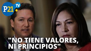 Milagros Salazar a Daniel Salaverry: “No tiene valores, ni principios”