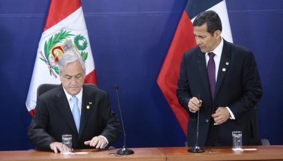 Los mandatarios de Perú y Chile están comprometidos en fortalecer la paz en la etapa posterior al fallo de La Haya. (David Vexelman)