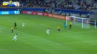 Ecuador vs. Japón: Shoya Nakajima anotó el 1-0 en el duelo por Copa América 2019 | VIDEO