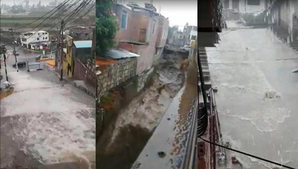 Fuertes lluvias se reportan en diferentes distritos de Arequipa e inundan viviendas | VIDEOS (Foto: Difusión)