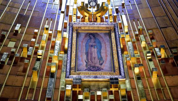 Nuestra Señora de Guadalupe, conocida comúnmente como la Virgen de Guadalupe,​ es una aparición mariana de la Iglesia católica de origen mexicano. (Foto: AFP)