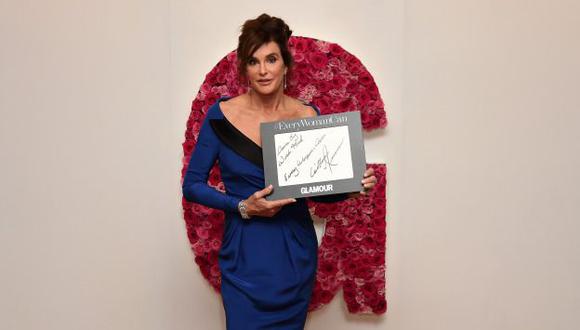Caitlyn Jenner recibió el premio a Mujer del año hace  dos semanas. (AFP)