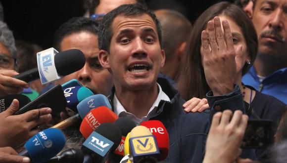 Guaidó se proclamó presidente interino al considerar ilegítimas las elecciones del pasado 20 de mayo. (Foto: EFE)