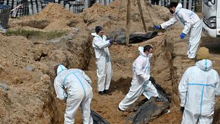 Ucrania informa que ya ha localizado 420 cuerpos en Bucha