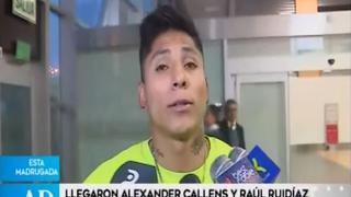 Raúl Ruidíaz y Alexander Callens llegaron al Perú pensando en la Copa América [VIDEO]