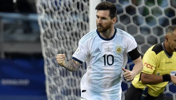 Lionel Messi no se perdió la semifinal Argentina vs. Francia. (Foto. AFP)