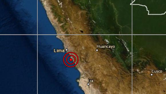 El epicentro de este movimiento telúrico se ubicó a 14 kilómetros al oeste de Mala, en Cañete, en la región Lima. (IGP)