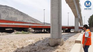 Metro de Lima: Confirman buen estado de cimientos ante eventual desborde del río Rímac