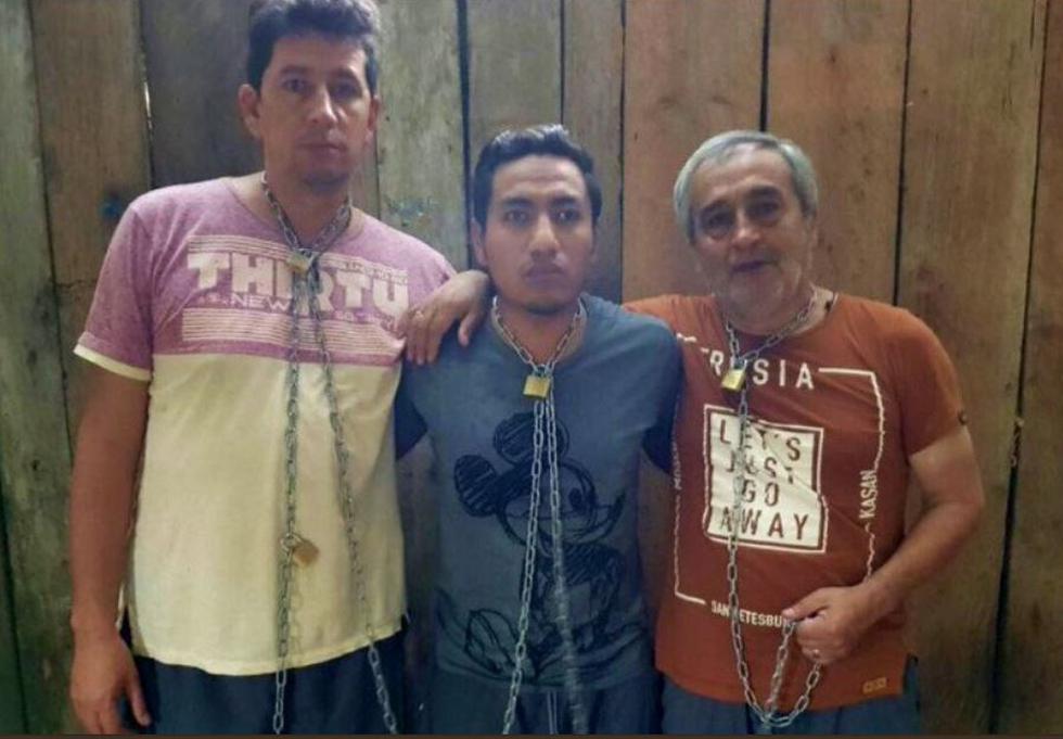 Dos periodistas y un chofer del diario El Comercio fueron secuestrados hace dos semanas. (Twitter/@evoespueblo)