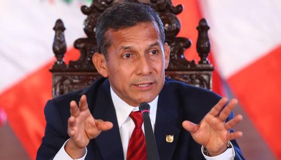 Ollanta Humala exhortó al Congreso a aprobar eliminación de voto preferencial. (Perú21)