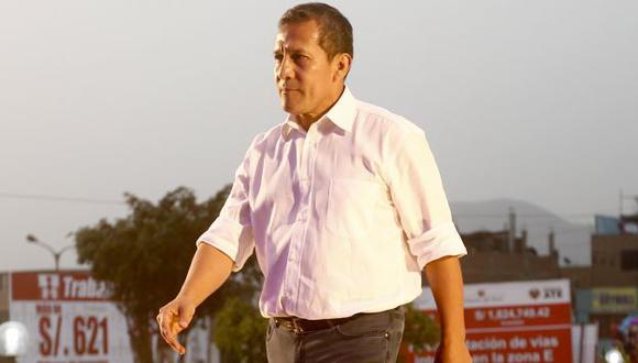 En aprietos. El ex presidente Humala es acusado de encabezar una red criminal para lavar dinero proveniente de los aportes de campaña. (Renzo Salazar)