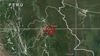 Ucayali: sismo de magnitud 4.6 sacudió la provincia de Coronel Portillo, informa el IGP