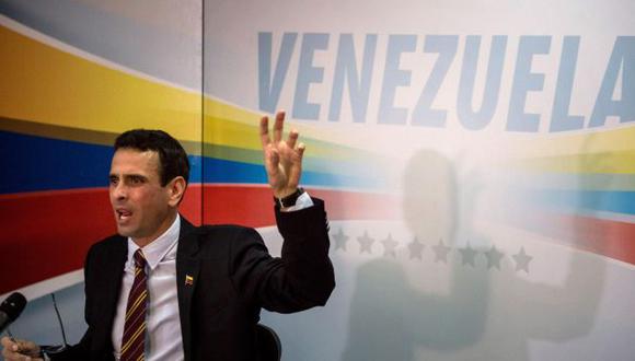 Henrique Capriles tiene "responsabilidad" por irregularidades administrativas en gobernación según Contraloría (Efe).
