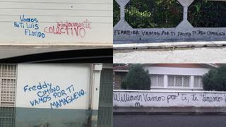 "Vamos por ti": Violentas amenazas aparecen en casas de diputados venezolanos [FOTOS]