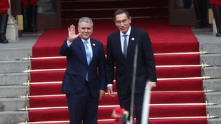 Martín Vizcarra se reunirá con el presidente de Colombia en Palacio de Gobierno