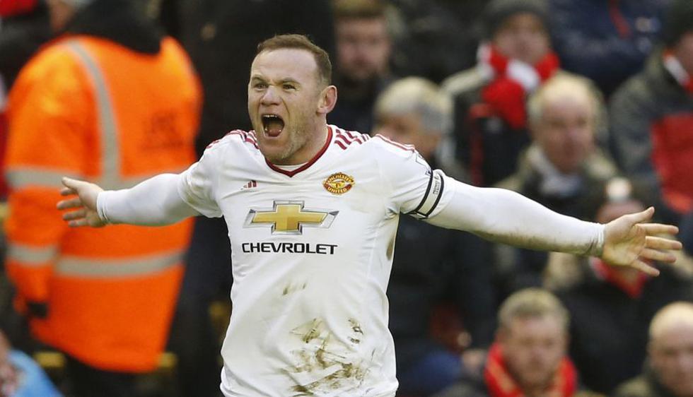 Wayne Rooney, una vez más, fue la estrella de la noche al marcar el gol del triunfo para el Manchester United. (Reuters)