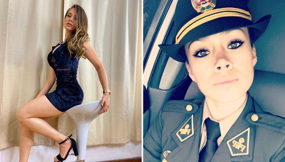 Jossmery Toledo se retiró hace unos meses del servicio policial para dedicarse al modelaje.