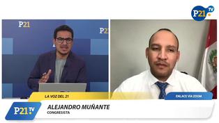 Alejandro Muñante: “Me temo que hay un sector de la izquierda que votará en contra”