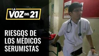 Miguel Palacios: Los riesgos de los médicos serumistas [VIDEO]