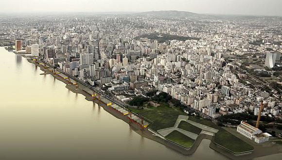 Vista panorámica de Porto Alegre, en Brasil, el principal destino de inversiones. (Plataforma urbana)