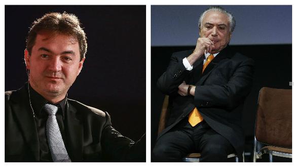 Joesley Batista dio detalles sobre el pago de sobornos al presidente de Brasil Michel Temer (AFP/AP).