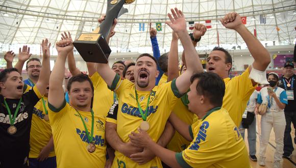 Brasil se consagró campeón del Mundial de Futsal Down 2022. (Foto: Proyecto Legado)