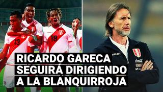 Juan Carlos Oblitas dio a conocer el futuro de Ricardo Gareca al mando de la selección peruana