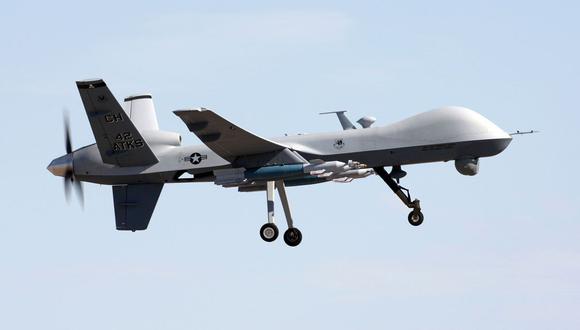 MQ-9 Reaper, el dron estadounidense encargado de la muerte del general iraní Qasem Soleimani. (Pentágono)