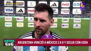 Lionel Messi ya piensa en Polonia tras vencer a México: “No podemos bajar los brazos”
