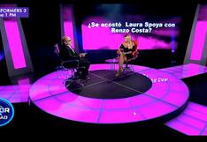 Jessica Newton negó que Laura Spoya haya tenido un 'affaire' con Renzo Costa [VIDEO]