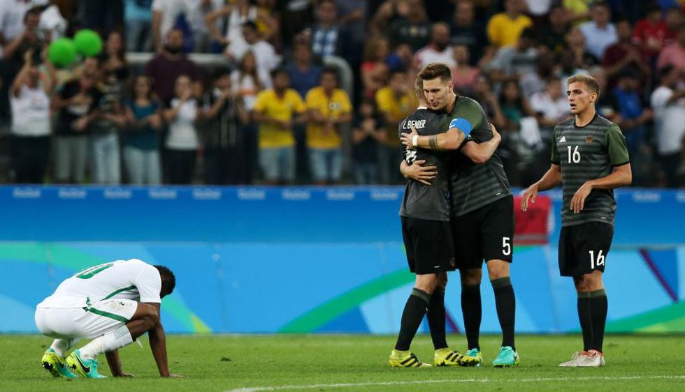 Río 2016: Alemania venció 2-0 a Nigeria y se enfrentará a Brasil en la final del fútbol masculino. (AFP)