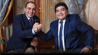 Diego Maradona apoya al jordano Al Hussein en las elecciones de la FIFA