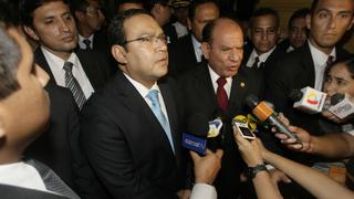 Luis Iberico: “Los ministros de Defensa e Interior vinieron a mecernos”