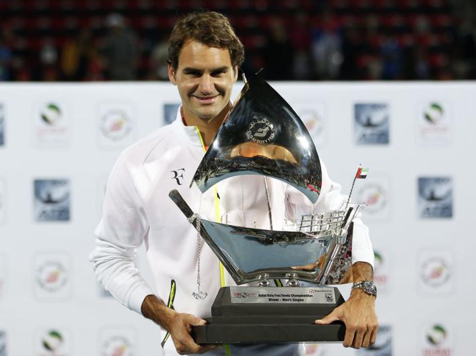 Roger Federer suma el título 84 de su carrera. (Reuters)