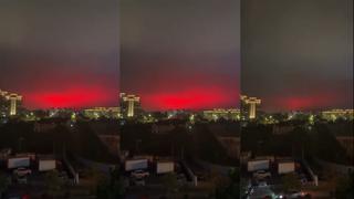 El cielo se torna rojo en una ciudad China y causa pavor entre los habitantes
