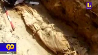SMP: Encuentran momia de 600 años mientras realizaban trabajos de construcción