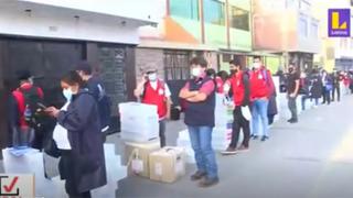 SMP: Trabajadores de ONPE y JNE continúan con actas fuera de la ODPE desde la noche del domingo [VIDEO]