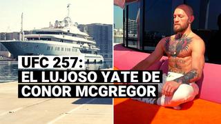 Conoce todo sobre el lujoso yate en el que llegó Conor McGregor a Abu Dhabi