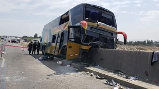 Fiscalía realizó levantamiento de los 8 cadáveres que dejó accidente de bus en Huacho