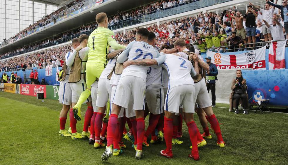 Inglaterra venció 2-1 a Gales por el grupo B de la Eurocopa 2016. (Reuters)