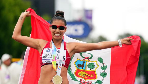 Kimberly García, de 29 años, defenderá los colores de la Universidad Continental en la prueba de 5 km en marcha. (Foto: Difusión)