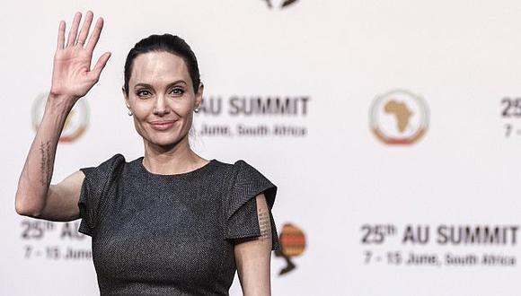 Angelina Jolie la enviada especial del Alto Comisionado de la ONU para los refugiados. (AFP)