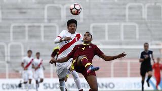 Perú igualó sin goles contra Venezuela en el Sudamericano Sub 15 de Argentina