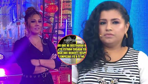 Gabriela Rodríguez es la reportera de ‘La Banda del Chino’ acusada de tener romance con cantante casado. (Foto: Instagram / ATV / Willax)
