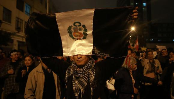 Ciudadanos marcharán por tercera vez este mes contra la corrupción en el sistema de justicia. (Renzo Salazar/Perú21)