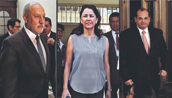 El Ministerio Público le imputa a Nadine Heredia y a los exministros Luis Castilla y Eleodoro Mayorga haber favorecido a Odebrecht en el Gasoducto Sur Peruano. (Foto: GEC)